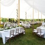 Outdoor Tent Wedding